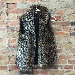 Cheetah fur Vest